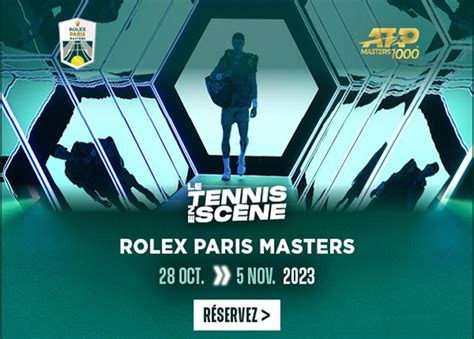 billetterie rolex paris masters 2023|rolex paris masters.